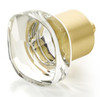  Schaub City Lights 61 Series 1-1/4" Soft Square Glass Cabinet Knobs 