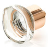  Schaub City Lights 61 Series 1-1/4" Soft Square Glass Cabinet Knobs 