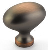 Schaub Country and Traditional 1-3/8" Diameter Oval Knobs