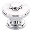 Schaub Empire 1-3/8" Diameter Round Dish Faced Knobs