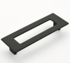 Schaub Finestrino Pull, Flat Rectangle, Overall: 5-7/8" x 2-1/8", 5" (128mm) center to center
