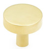  Schaub Haniburton Round Knob with Stem Base, 1-1/4" diameter 