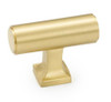  Schaub Haniburton Tee Knob with Square Base, 1-5/8" Length 