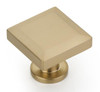  Schaub Heathrow Square Knobs 1-1/4" Diameter 