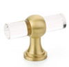 Schaub Lumiere Transitional Tee Knobs 2" Overall Length