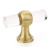  Schaub Lumiere Transitional Tee Knobs 2" Overall Length 