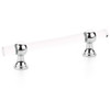  Schaub Lumiere Transitional Acrylic Pull, 4" Center to Center 