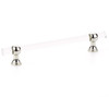 Schaub Lumiere Transitional Acrylic Pull, 6" Center to Center