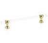 Schaub Lumiere Transitional Acrylic Pull, 6" Center to Center