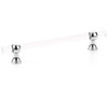  Schaub Lumiere Transitional Acrylic Pull, 6" Center to Center 
