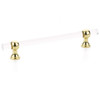  Schaub Lumiere Transitional Acrylic Pull, 6" Center to Center 
