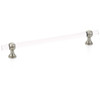  Schaub Lumiere Transitional Acrylic Pull, 8" Center to Center 