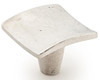  Schaub Martello Square Knobs 1-1/2" x 1-1/2" diameter, Natural - Unlacquered Living Finish 
