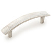 Schaub Martello, Pull, Square End Arched, 5-1/16" 128 mm center to center, Natural - Unlacquered Living Finish
