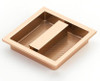 Schaub MODO,Recessed Pull, 3-7/8" x 3-7/8" Overall Base Dimensions:  3-3/8" x 3-3/8" 