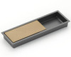  Schaub MODO, Recessed Pull, 6-1/4" x 2" Overall Base Dimensions: 6-1/8" x 1-7/8" 