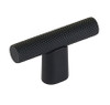 Schaub Monza Contemporary Tee Knobs 2" Overall Length