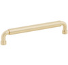  Schaub NOHO Round Bar Pull  with 6" Center To Center 