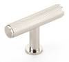 Schaub Pub House Knurled Tee Knobs Bar Style 2" Overall Length