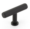 Schaub Pub House Knurled Tee Knobs Bar Style 2" Overall Length