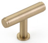 Schaub Pub House Tee Knobs Bar Style 2" Overall Length