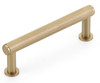  Schaub Pub House Knurled Pull Bar Style 3-1/2" Center to Center 