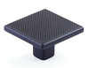  Schaub Quadrato Knurled Square Knobs 1-3/8" Width 