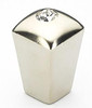  Schaub Skyevale 1/2" Diameter Square Knobs with a Inserted Crystal 