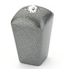  Schaub Skyevale 1/2" Diameter Square Knobs with a Inserted Crystal 
