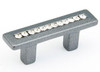  Schaub Skyevale Pull with Crystals 1-1/4" (32mm) Center to Center 