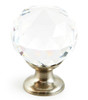 Schaub Stargaze 70 Series 1-1/8" Diameter Faceted Round Crystal Cabinet Knobs