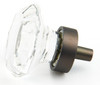 Schaub Stargaze 71 Series 1-1/4" Diameter Faceted Round Crystal Cabinet Knobs