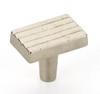  Schaub Stradella 1-1/2" Diameter Rectangular Knobs Cast Bronze Material 