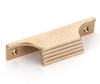  Schaub Stradella  Edge Pull 4"Center to Center Cast Bronze material 