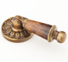  Schaub Tiger Penshell Symphony Pendant Pull Estate Dover finish 2-3/4" Overall Length 