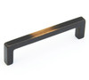  Schaub Vinci Pull 4" Center to Center  Cast Bronze 