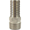 Stainless-Steel Male Adapter Insert x MNPT 1/2" thru 2"