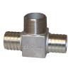 Stainless Steel Insert Hydrant Tees Insert x MPT 3/4" thru 1"