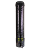 RUSCO POE1-MS METERED CARTRIDGE BASE SYSTEM WITH PROTECTIVE COVER, PRESSURE RELEASE TOP CAP AND 1" MNPT BYPASS
