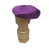 RainBird 5NP: 1" NPT Non-potable, Purple Locking Rubber Cover, 1-Piece Body