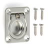  Sugatsune 980641, 980642 FOLDING RING PULL (SPRING LOADED) Polished 316 Stainless Steel 