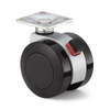  Sugatsune FA-45-PS,P TWIN WHEEL CASTER (PLATE TYPE) 