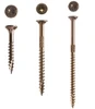 Big Timber Screws Big Timber YTX Construction Fasteners Gold Zinc Coated Wood Screws Torx/Star Drive 