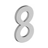  Deltana Hardware 4" NUMBERS  B SERIES STAINLESS STEEL MATERIAL TWO FINISHES 