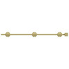  Deltana Hardware SBM SERIES MODERN SURFACE BOLT HEAVY DUTY SOLID BRASS 