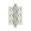 Deltana Hardware Deltana CH2015 SERIES SOLID BRASS 2" X 1-1/2" CABINET HINGES WITH BALL TIPS 