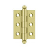 Deltana Hardware Deltana CH2015 SERIES SOLID BRASS 2" X 1-1/2" CABINET HINGES WITH BALL TIPS 