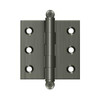 Deltana Hardware Deltana CH2020 SERIES SOLID BRASS 2" X 2" CABINET HINGES WITH BALL TIPS 
