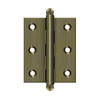 Deltana Hardware Deltana CH2520 SERIES SOLID BRASS 2-1/2" X 2" CABINET HINGES WITH BALL TIPS 
