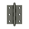 Deltana Hardware Deltana CH2520 SERIES SOLID BRASS 2-1/2" X 2" CABINET HINGES WITH BALL TIPS 